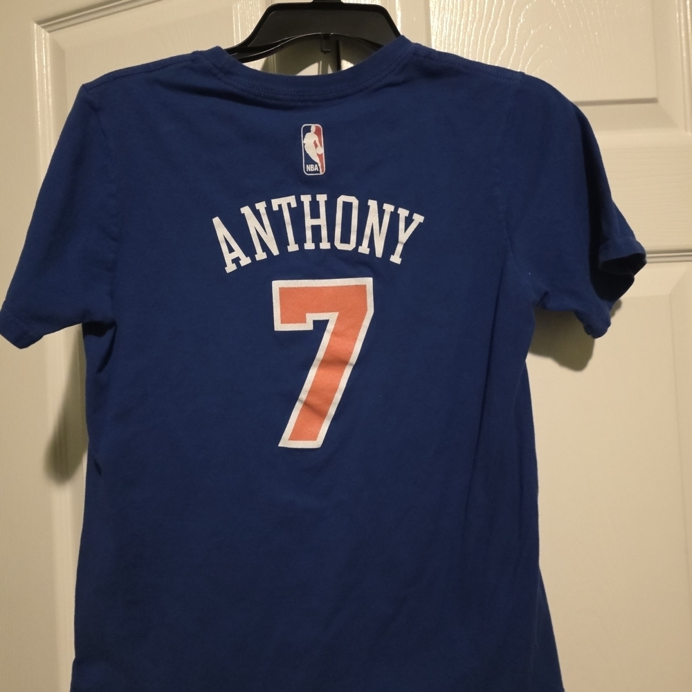 Kids Blue NBA Short Sleeve Tee